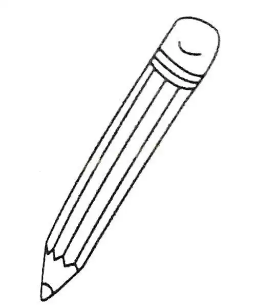 铅笔简笔画大全及画法步骤_动漫人物_儿童简笔画大全_可乐云