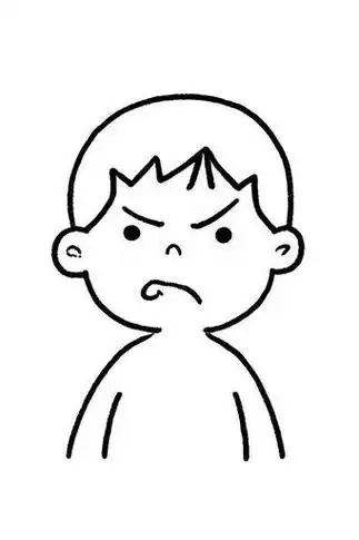 😡生气表情简笔画🖌️