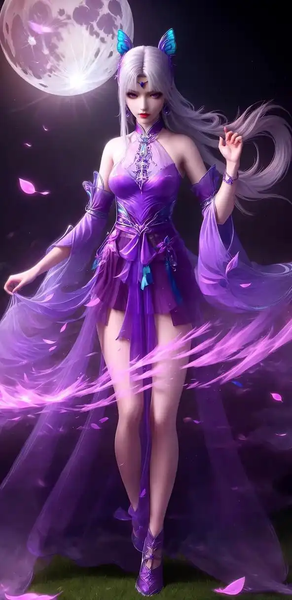 精美高清国漫女神壁纸#ai绘画# #ai共创计划# #养眼美女