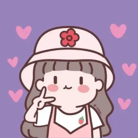 可爱q版女生头像,简约超萌超可爱的q版女生头像-卡通头像