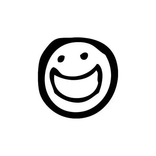 笑脸_矢量_卡通_白色背景_高清图片_全景视觉