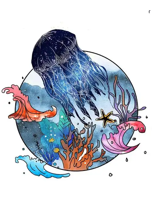 海洋主题插画