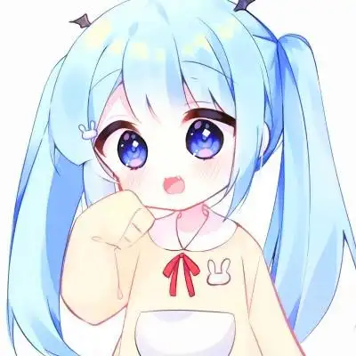 动漫女生头像可爱呆萌好看图片