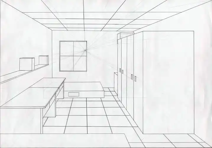素描 透视