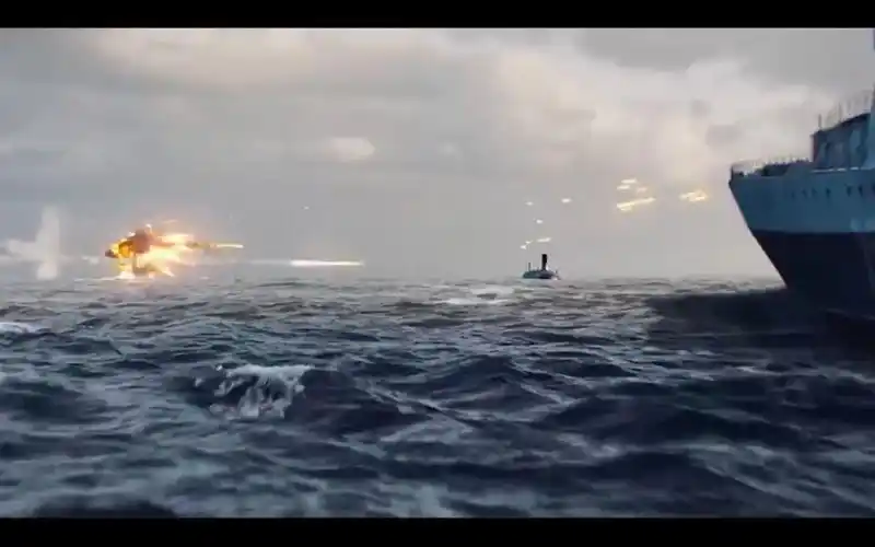 混剪电影冰海陷落科幻电影现代战争片