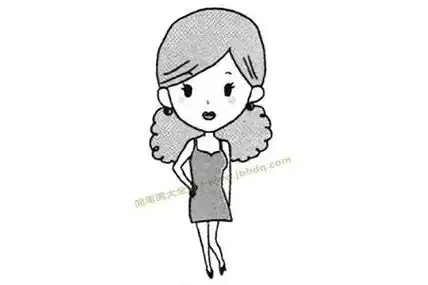 大人简笔画成年人简笔画大人简笔画图片-简笔画大全