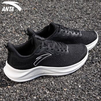 安踏(anta)男鞋子运动鞋跑步鞋休闲鞋男士透气软底网面鞋夏季旅游鞋