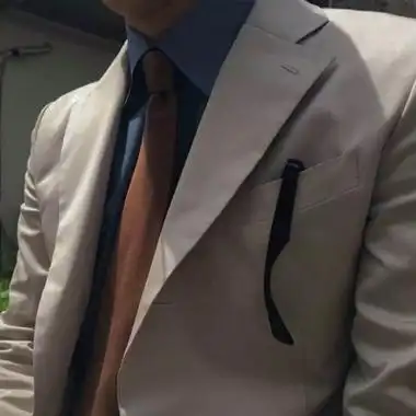 西装控不露脸气质男头像图片 高清最新2022西装扯领带男生头像_男生