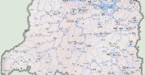 沅江位置及水系图