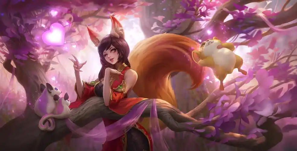 妲己少女阿狸优化海报图片壁纸