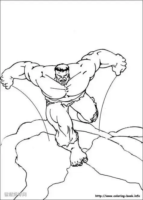 浩克怎么画绿巨人浩克简笔画简单易画绿巨人怎么画绿巨人简笔画步骤