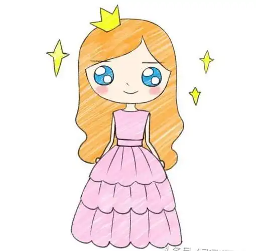 可爱的小公主怎么画 怎么画小公主
