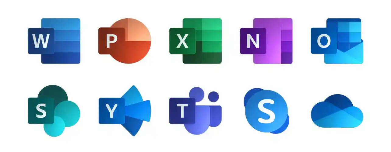 office 2019 新图标