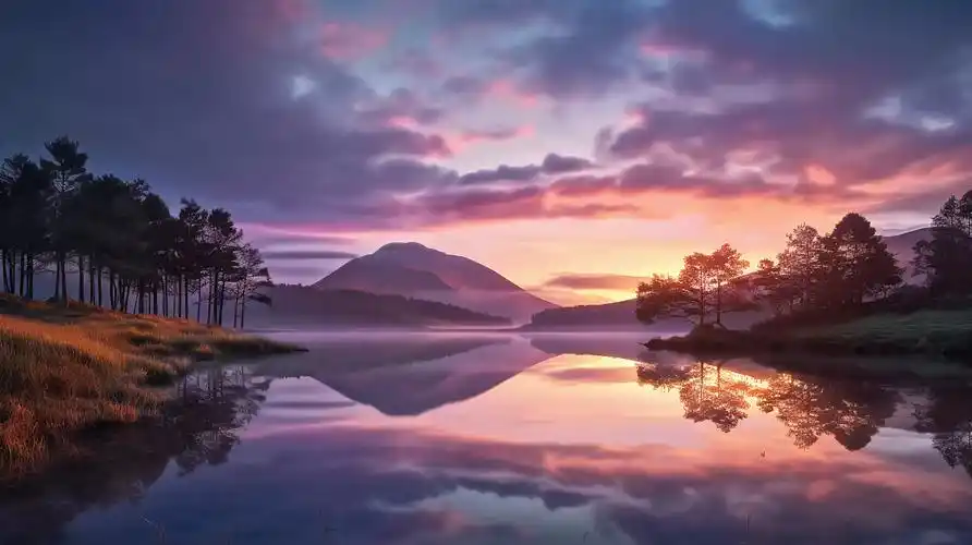 晚霞风景图片大全-晚霞风景高清图片下载-觅知网