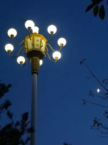 夜景路灯