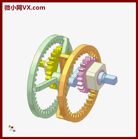 一大波行星齿轮的动态图看完你就成专家了