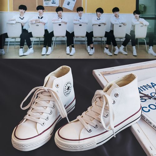 tnt时代少年团马嘉祺丁程鑫刘耀文张真源宋亚轩浩翔帆布鞋