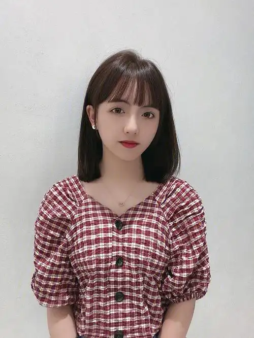 减龄齐肩短发 减龄发型 显脸小发型 减龄锁骨发 简约短发 初恋头短发