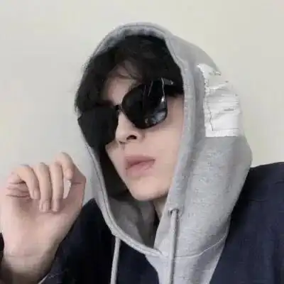 江孑酷冷漠帅气真人潮流欧美范男生头像