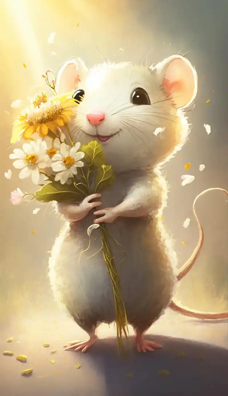 可爱的小老鼠.谁不是个宝宝呢?#抖音图文来了 #动漫 #原创 - 抖音