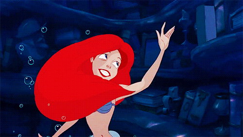 小美人鱼爱丽儿迷人性感可爱gif动图_动态图_表情包下载_soogif