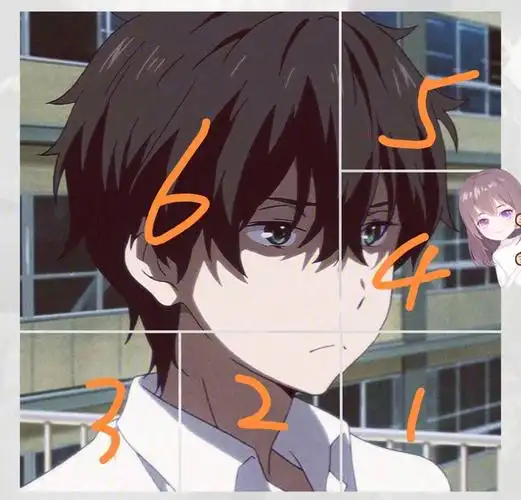 折木奉太郎六页拼图奉上莫忘点赞制作不易#qq精品图片墙