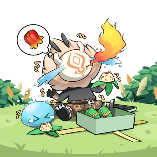 测试员今天给酱酱和丘丘人寄了一份礼物,据说是测