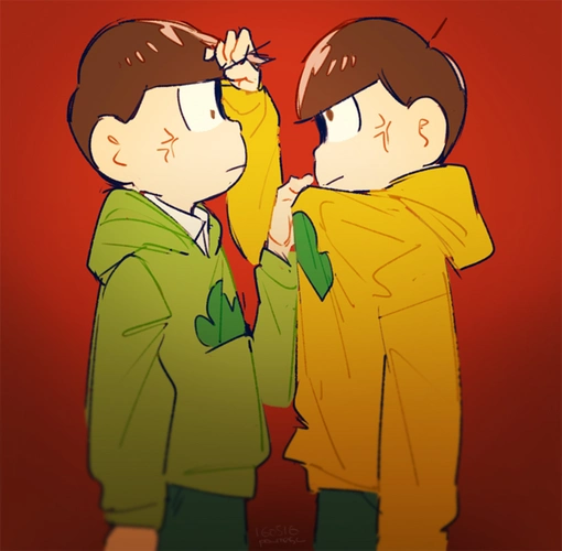 插画/漫画 阿松(十四松天使)