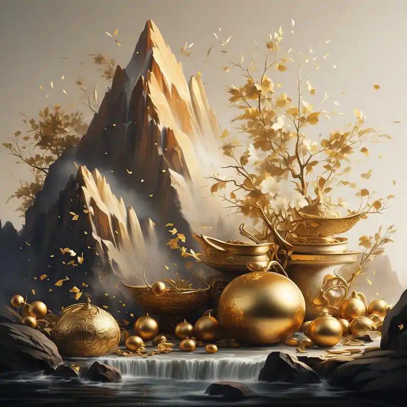 招财旺财聚财微信头像🍀山水好运风光✨