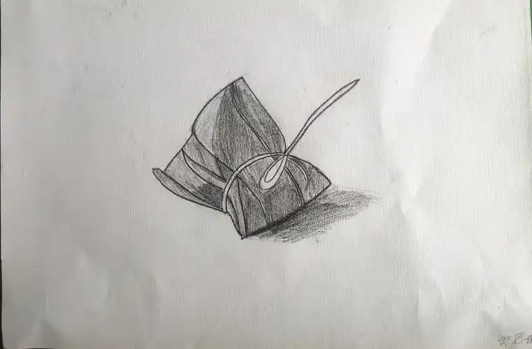 漠江美术趣味素描班《端午粽子》