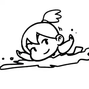 手指比二简笔画