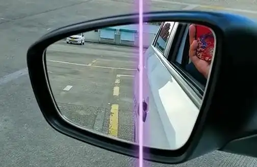 驾照考试,科目二后视镜调节技巧,只需两步即可|反光镜|倒库_网易订阅