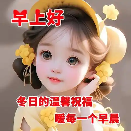 今日最新早上好表情图片大全,心随所愿,快乐常伴