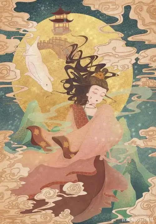 神话体系中的国风插画,有被惊艳到!