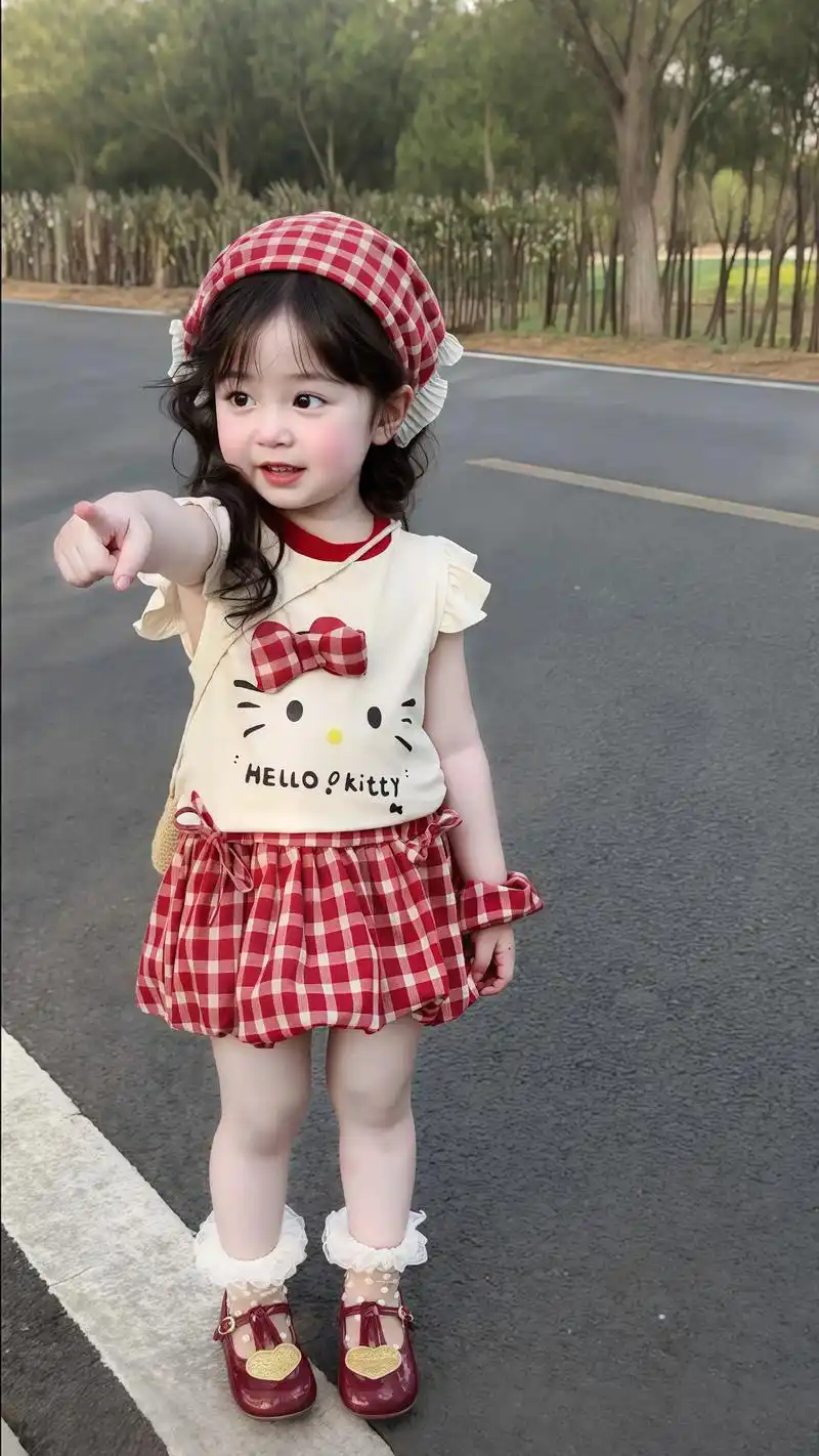 女宝宝的春日超萌卡通套装✨ 谁穿谁可爱.家人们!