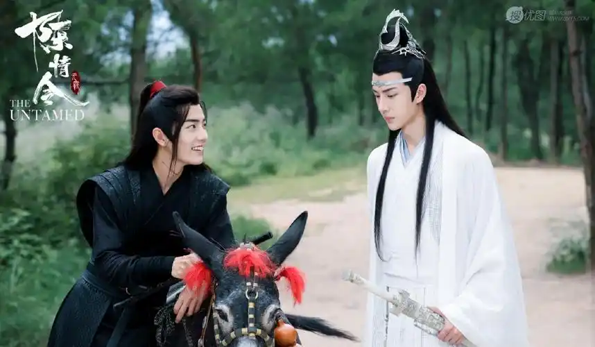 王一博肖战陈情令大结局唯美高清剧照图片