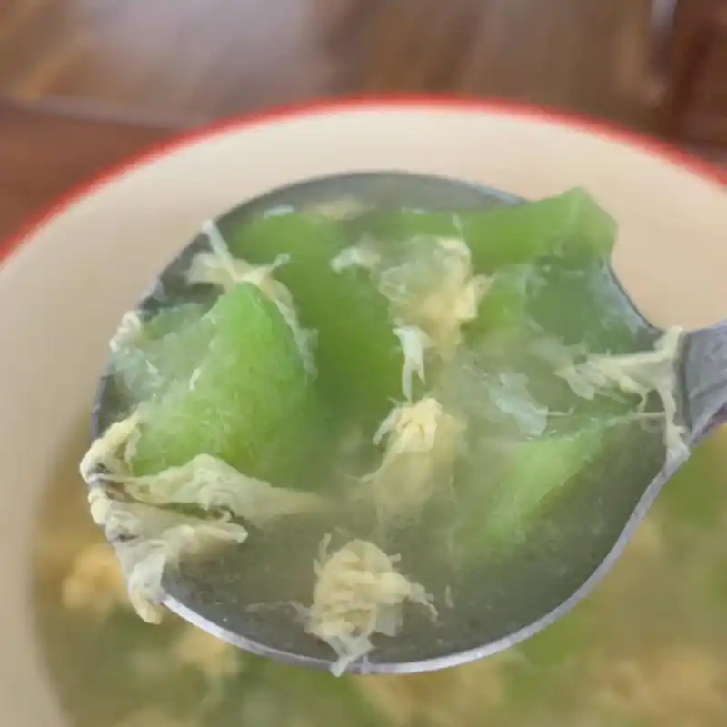 基本丝瓜蛋花汤 做法 收藏(南食召)