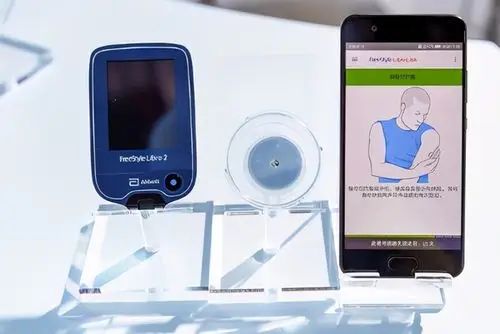 美国雅培血糖仪不扎手指就能测血糖雅培瞬感家族新产品霸屏央视频道