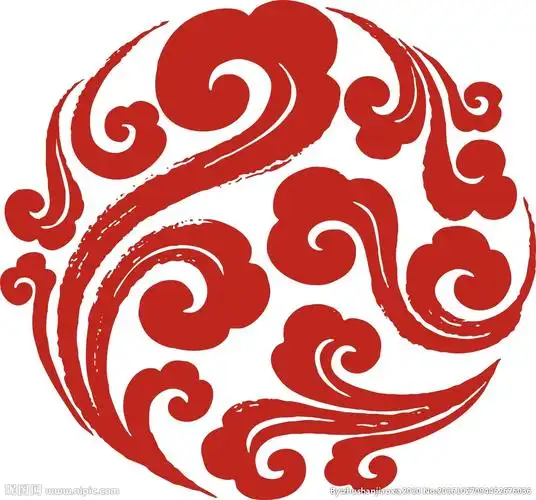圆形祥云图片
