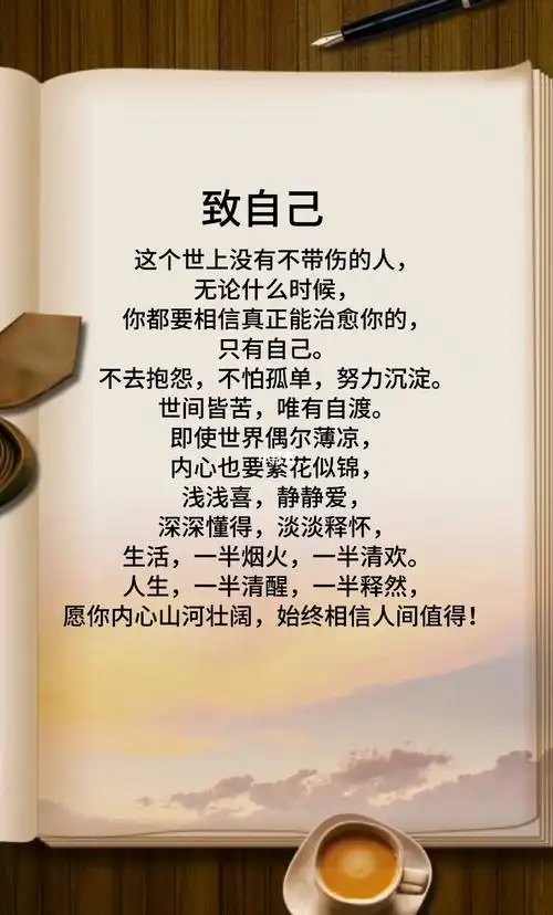 人生一半清醒一半释然