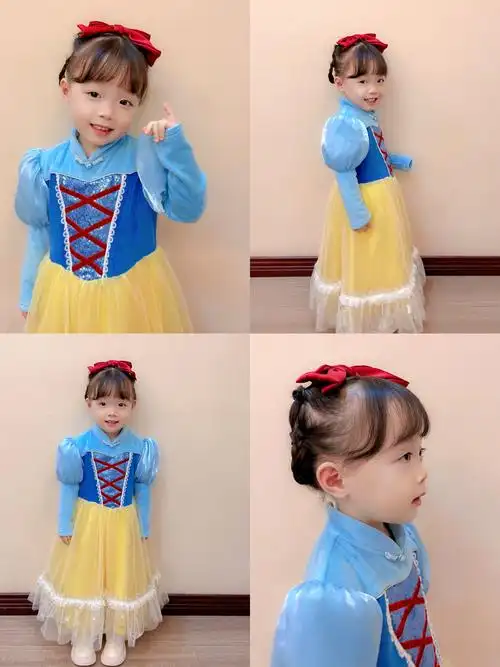 甜美白雪公主发型|每天学一款编发d46