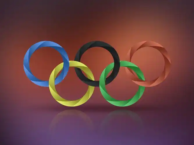 奥运五环图标ui设计psd