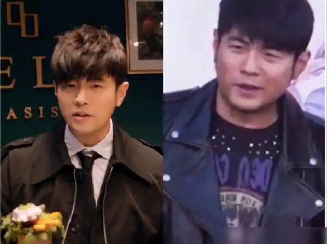 但却非常有神无伤大雅,看到之前与现在对比的周杰伦的确是瘦了不少,还