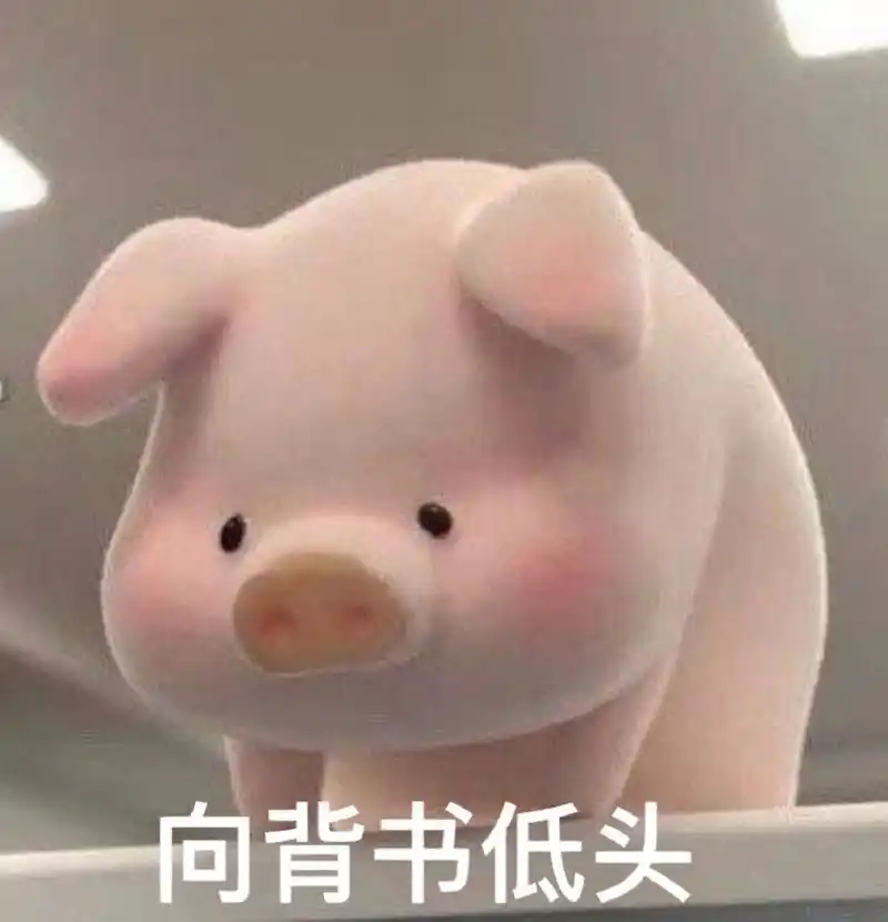 背书表情包 好可爱,可惜用不上