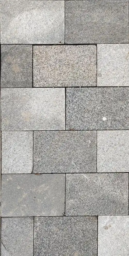 精品室外条形石砖地铺贴图贴图下载