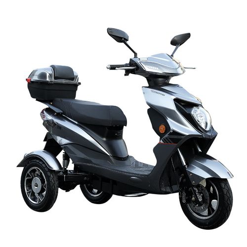 车96v三轮电动车电瓶车接送孩子爬坡 裸车(不含电池充电器)单碟无护杠