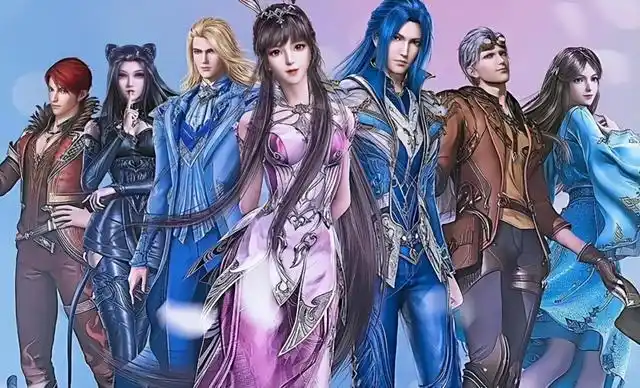 斗罗大陆史莱克七怪四次同框宁荣荣短裙变长小舞越来越清纯