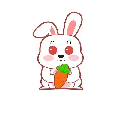 兔子卡通兔耳朵小清新手绘可爱兔子耳朵手绘粉色兔子耳朵元素兔耳朵