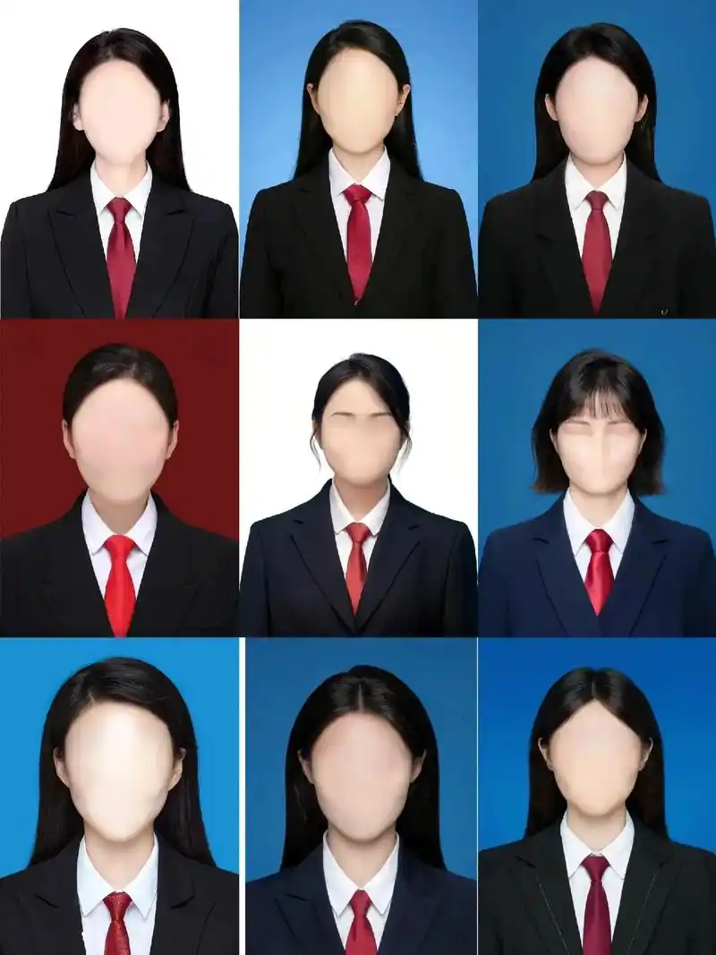 西装证件照模板p图来啦,模板高清自取.只需要有个清晰正脸照片 - 抖音