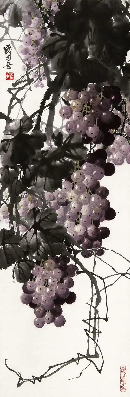 【转载】王成喜花鸟作品欣赏